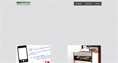 Desktop Screenshot of max-altmeyer.de