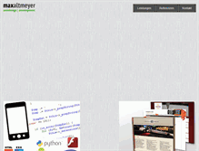 Tablet Screenshot of max-altmeyer.de